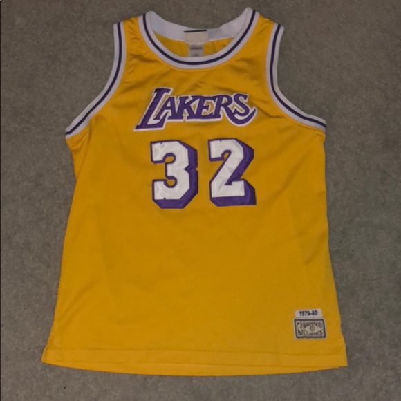 magic johnson hardwood classic jersey